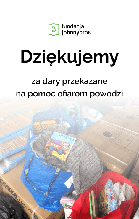 zbiórka powódź fundacja Johnny Bros